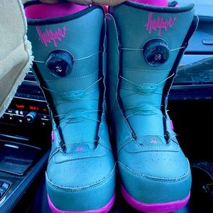 Ride boa snowboarding boots size 8 perfect condition